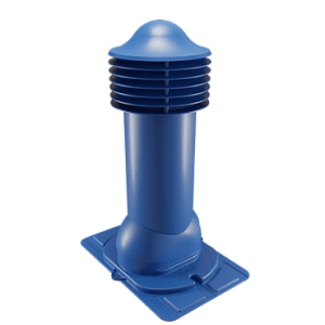 Купить Труба вентиляционная Viotto с универсальным проходным элементом (утепленная, d110 мм, h550 мм) RAL 5005 Сигнальный синий в Улан-Удэ