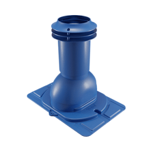 Купить Выход вентиляции канализации Viotto с универсальным проходным элементом RAL 5005 Сигнальный синий в Улан-Удэ