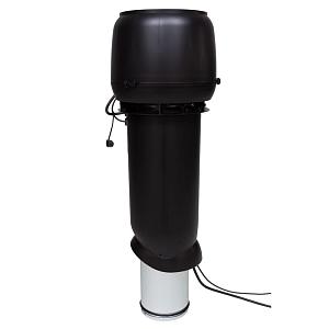 Купить Вентиляционная труба Vilpe ECo 220 P/160/700 вентилятор с шумопоглотителем 0-1000 м3/час черный 737372 в Иркутске