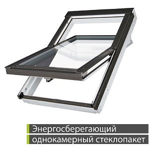 Купить Мансардное окно Fakro PTP U3 (ПВХ) Тип 07 78x140см в Иркутске