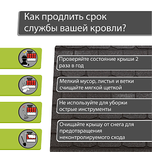 Купить Гибкая черепица Docke PIE PREMIUM Женева 3.1м2/уп Фладен в Улан-Удэ