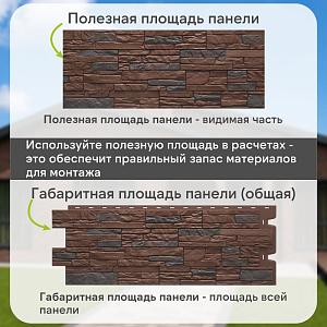 Панель Docke ПРЕМИУМ ШТАЙН 1196х426мм 0.44м2  — Темный орех
