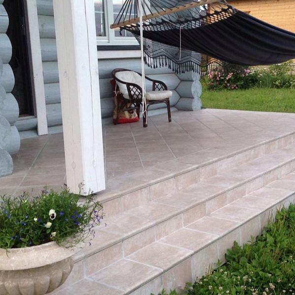 Ступень рядовая флорентинер WesterWalder ATRIUM 310х320х9.5мм WK31160 Hellbeige