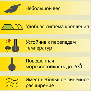 Купить Панель виниловая Аляска Классик Альта-Профиль 3000х205мм Шэдоу в Иркутске