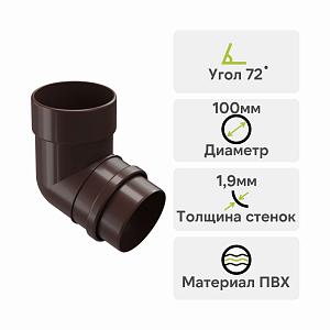 Docke ЛЮКС Колено 72° — Шоколад Docke ЛЮКС Колено 72° — Шоколад