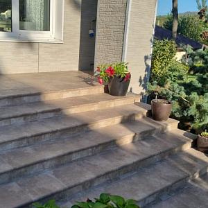 Ступень рядовая флорентинер WesterWalder ATRIUM 310х320х9.5мм  — WK31140 Grau-braun