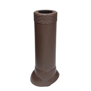 Купить Вентиляционная труба Vilpe 110/160ИЗ/500 без колпака (канализация) коричневый 741664 в Иркутске