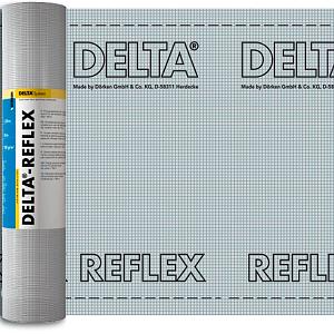 Купить Пленка пароизоляционная с алюминиевым рефлексным слоем DELTA-REFLEX 1.5x50м (1рул/75м2) в Иркутске