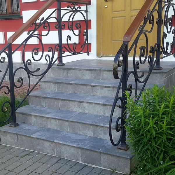 Ступень рядовая флорентинер WesterWalder ATRIUM 310х320х9.5мм WK31170 Dunkelgrau