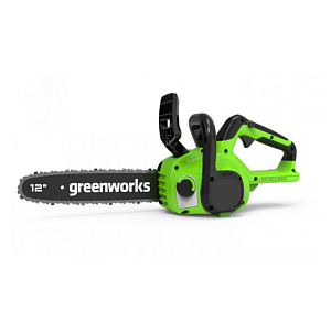 Пила цепная аккумуляторная Greenworks (24V, 30см, бесщеточная, без АКБ и ЗУ)