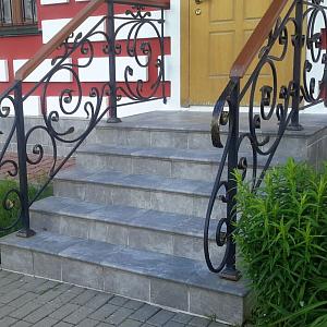 Угловая ступень флорентинер WesterWalder ATRIUM 320х320х9.5мм  — WK31170 Dunkelgrau