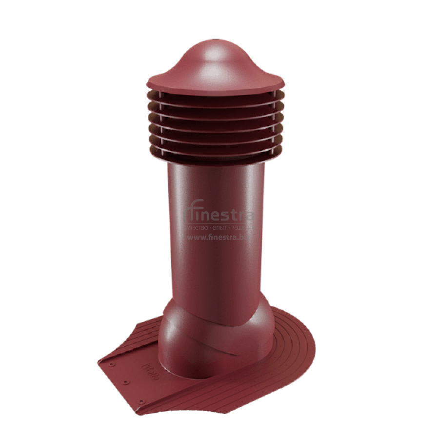 Труба вентиляционная Viotto для мягкой кровли при монтаже (утепленная, d110 мм, h550 мм)