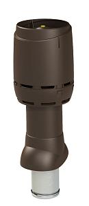 Купить Вентиляционная труба Vilpe FLOW 125/160ИЗ/500 с колпаком (вытяжка) коричневый 350044 в Иркутске