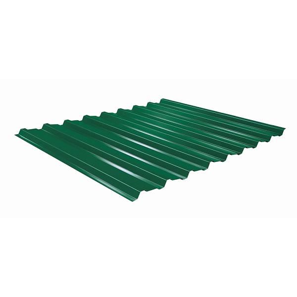 Панель Эстет GL 860х1970 мм RAL 6005 Зеленый мох
