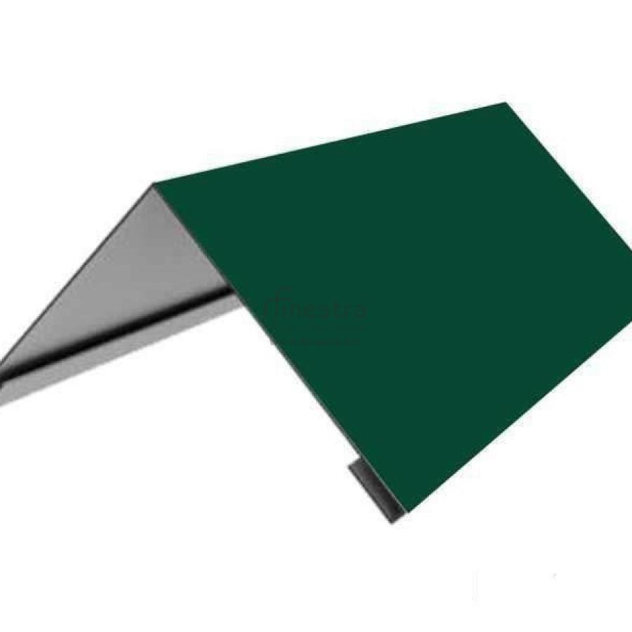 Карниз металлический 2500х0.5мм Ф1 зеленый мох