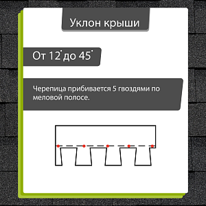 Купить Ламинированная черепица Docke PIE EUROPA DRAGON 2.38м2/уп Серый в Улан-Удэ
