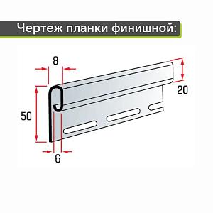 Планка финишная "Альта-Профиль" KA-NA-DA+ Престиж Т-14 3660мм  — Золотистая  (Снято с производства)