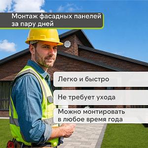 Панель Docke ПРЕМИУМ ШТАЙН 1196х426мм 0.44м2  — Темный орех