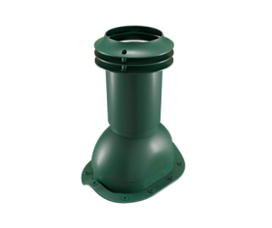 Купить Выход вентиляции канализации Viotto для металлочерепицы  RAL 6005 Зеленый мох в Иркутске
