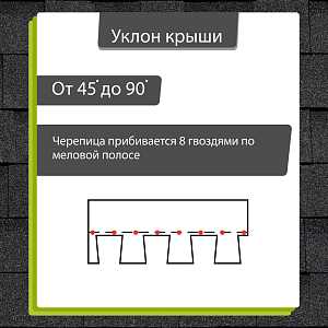 Купить Ламинированная черепица Docke PIE EUROPA DRAGON 2.38м2/уп Серый в Улан-Удэ
